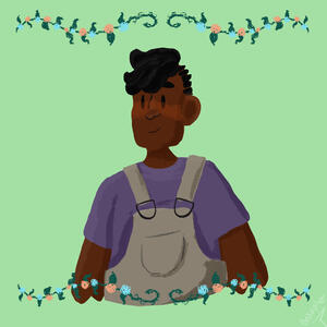 Lineless, Some Shading, Simple Background