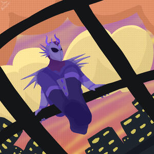 Lineless, Fully shaded, Complex Background